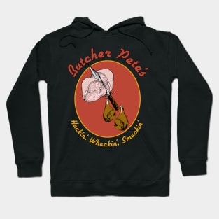 Butcher Pete - Parody, Meme, Gaming, Blues, Satire Hoodie